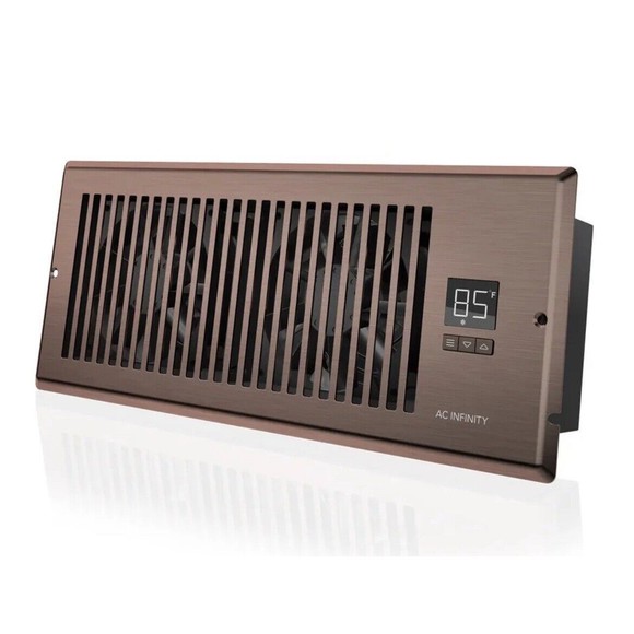 Two! AIRTAP T4, Quiet Register Booster Fan 4 x 12” Register Bronze X2 - Picture 5 of 8